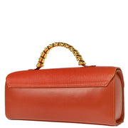 Loewe Orange Twist Leather Belasquez Handbag