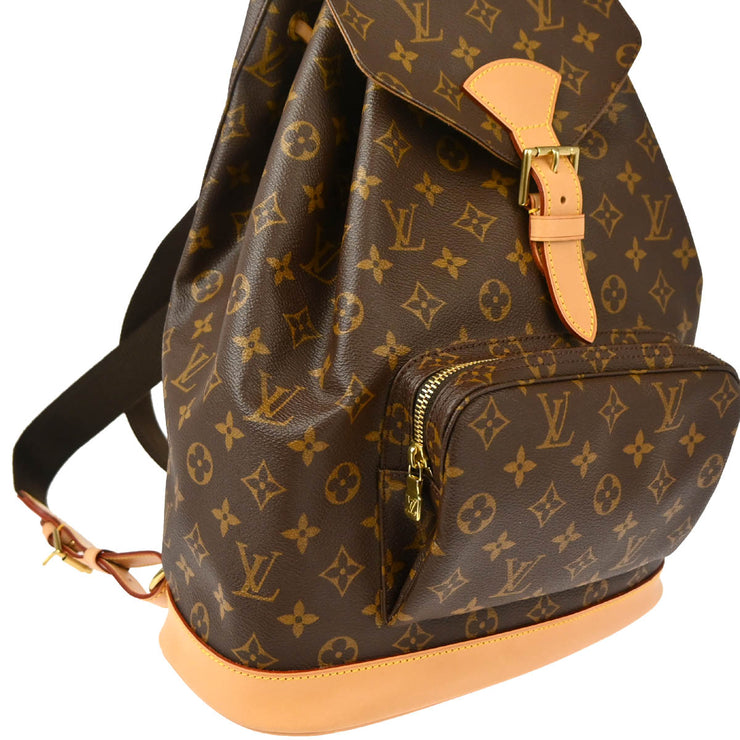 Louis Vuitton 1998 Monogram Montsouris GM Backpack M51135