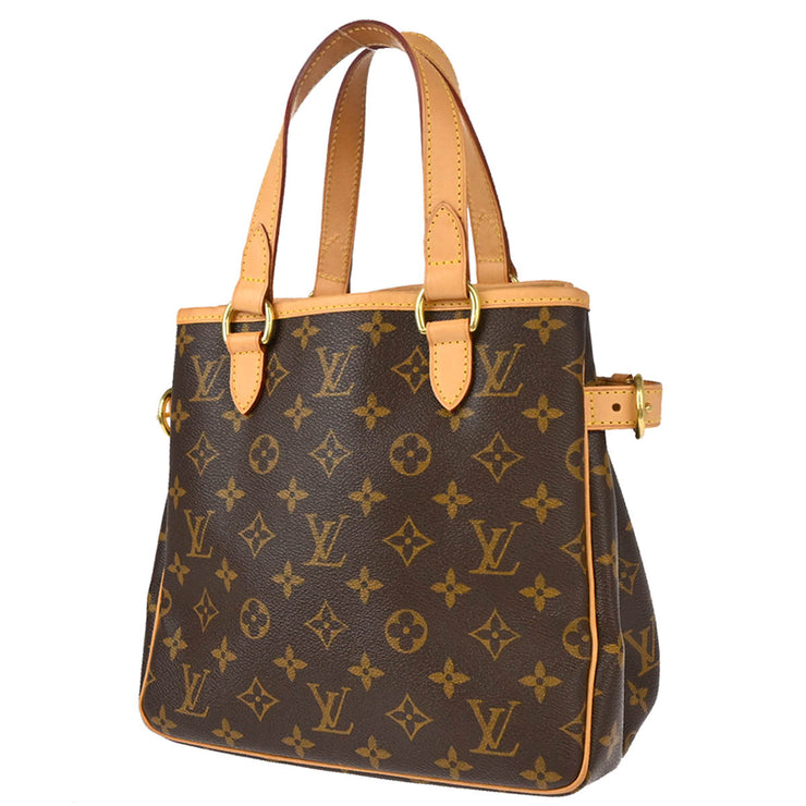 Louis Vuitton 2008 Monogram Batignolles Tote Handbag M51156