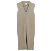 Hermes By Margiela Sleeveless Dress Beige #SM/S