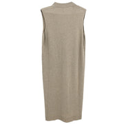 Hermes By Margiela Sleeveless Dress Beige #SM/S