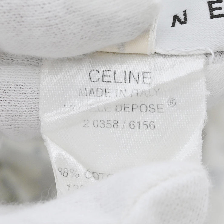 Celine C Macadam T-shirt White #M