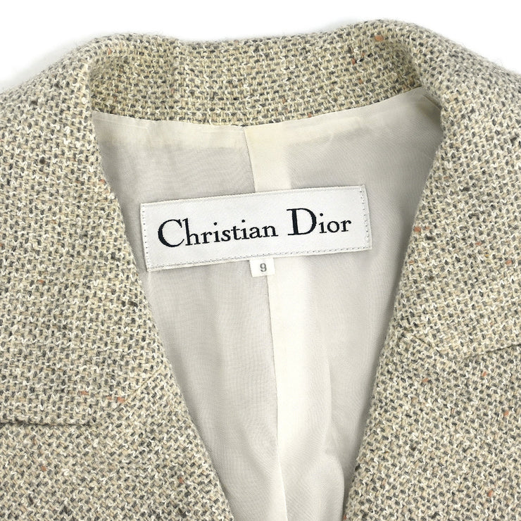 Christian Dior Double Breasted Jacket Gray #9