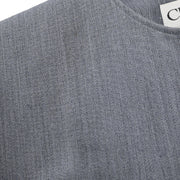 Christian Dior Collarless Jacket Gray #M