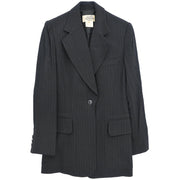 Hermes Single Breasted Jacket Black #36