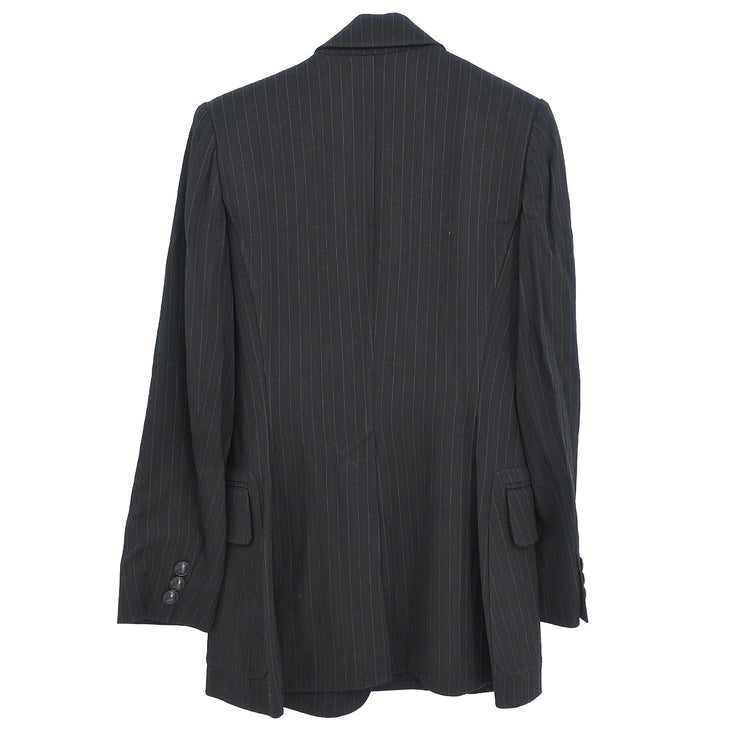 Hermes Single Breasted Jacket Black #36