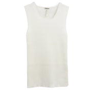 Hermes Ensemble Cardigan Sleeveless White #ME