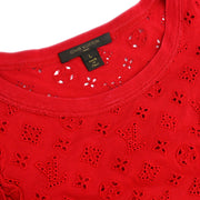 Louis Vuitton Short Sleeve Top Red #L