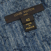 Louis Vuitton Zip Up Sleeveless Denim Jacket Indigo CA36929 #42