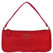 Prada Red Nylon Handbag