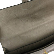 Hermes * 1998 Mousse Ostrich Sac a Depeches 41 Briefcase