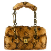 Louis Vuitton * 2004 Mink Extraordinaire Mini Papillon M92703