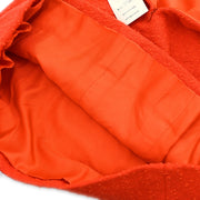 Chanel 1997 Setup Suit Jacket Skirt Orange #38