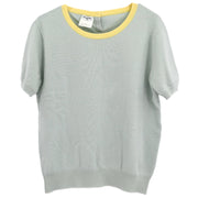 Chanel 1996 Ensemble Cardigan Light Blue #44