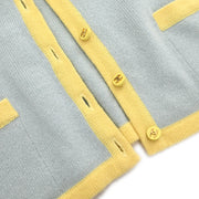 Chanel 1996 Ensemble Cardigan Light Blue #44