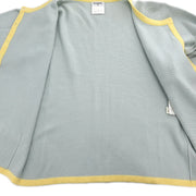 Chanel 1996 Ensemble Cardigan Light Blue #44