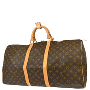 Louis Vuitton 1999 Monogram Keepall 55 Travel Duffle Handbag M41424