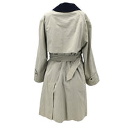 Burberrys Double Breasted Trench Coat Gray #7AR