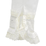 Chanel 2004 Lace Blouse White #38