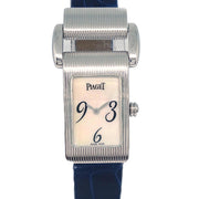 Piaget Miss Protocole Quartz Watch 18KWG Crocodile