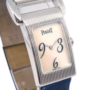 Piaget Miss Protocole Quartz Watch 18KWG Crocodile