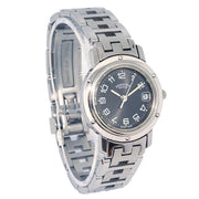 Hermes CL4.210 Clipper Quartz Watch SS