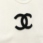 Chanel Sleeveless Tank Top White #40