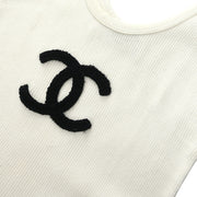 Chanel Sleeveless Tank Top White #40