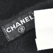 Chanel Black Hat Beret #57 Small Good