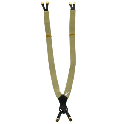 Chanel Suspenders Beige Small Good