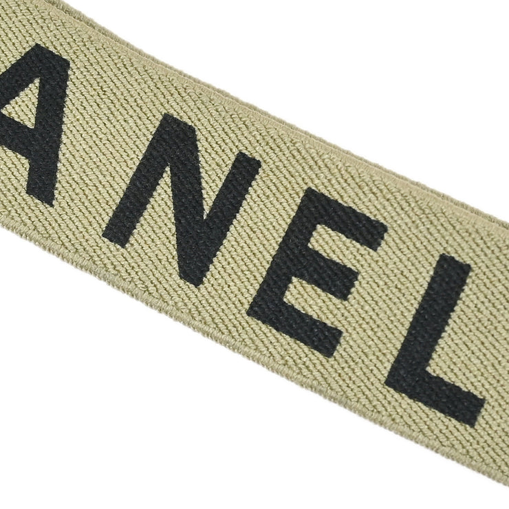 Chanel Suspenders Beige Small Good