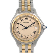 Cartier Panthere Cougar SM Ref.187906 Quartz Watch 18KYG SS