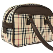 Burberry Beige Burberry Check Handbag