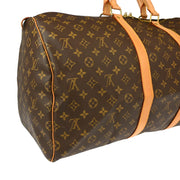 Louis Vuitton 2000 Monogram Keepall 55 Travel Duffle Handbag M41424