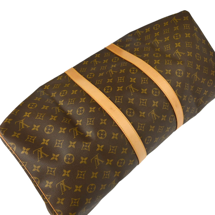 Louis Vuitton 2000 Monogram Keepall 55 Travel Duffle Handbag M41424