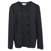 Yves Saint Laurent Double Breasted Jacket Black #L