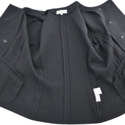 Yves Saint Laurent Double Breasted Jacket Black #L