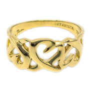 Tiffany & Co. Triple Loving Heart Ring 750 #51 #11