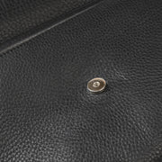 Prada * Black Leather Loop Bag Handbag