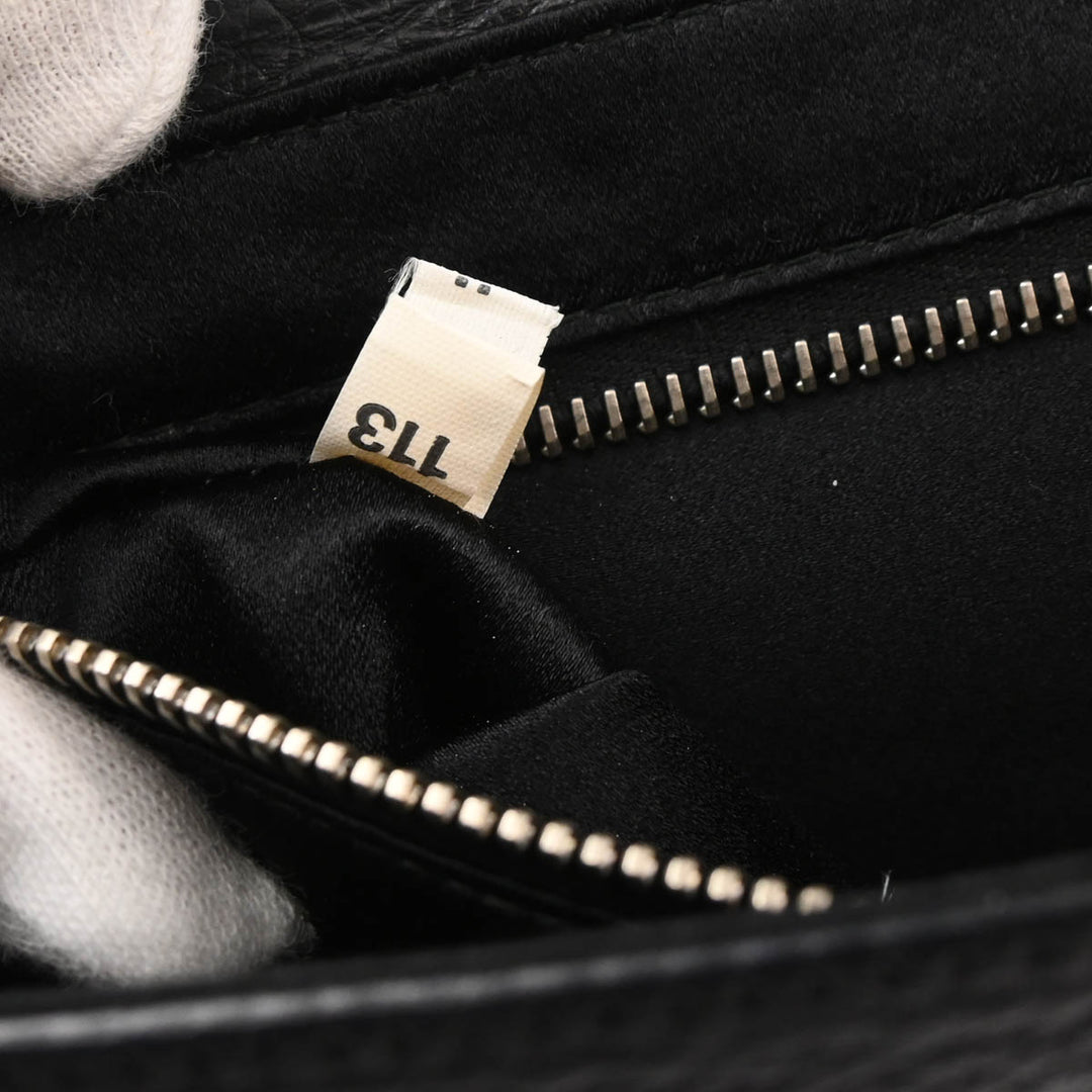 Prada * Black Leather Loop Bag Handbag – AMORE Vintage Tokyo