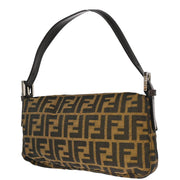 Fendi Brown Zucca Baguette Handbag