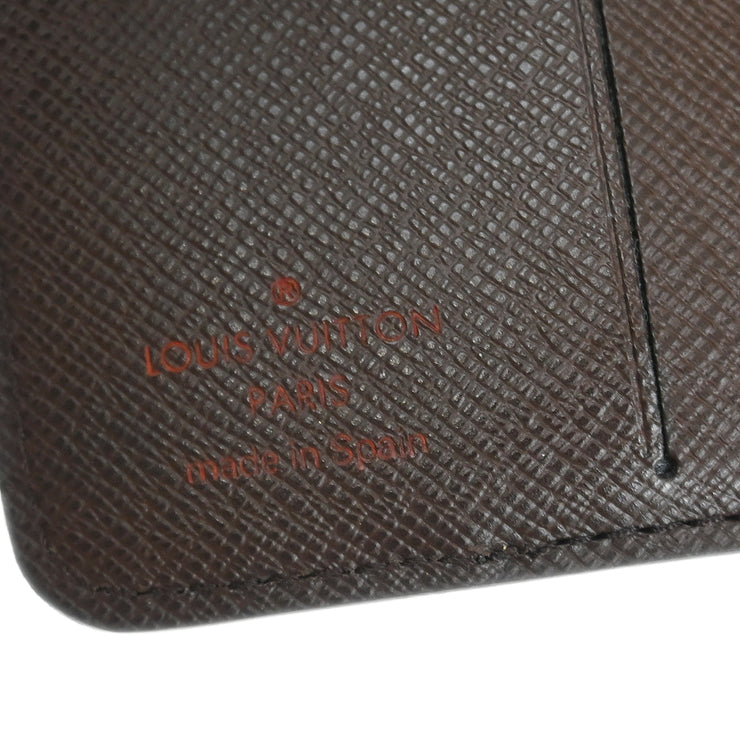 Louis Vuitton 2005 Damier Compact Zip Wallet N61668