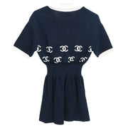 Chanel Short Sleeve Top Navy