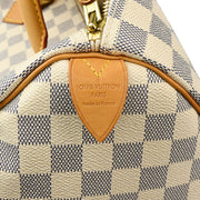 Louis Vuitton 2008 Damier Azur Speedy 35 Handbag N41535