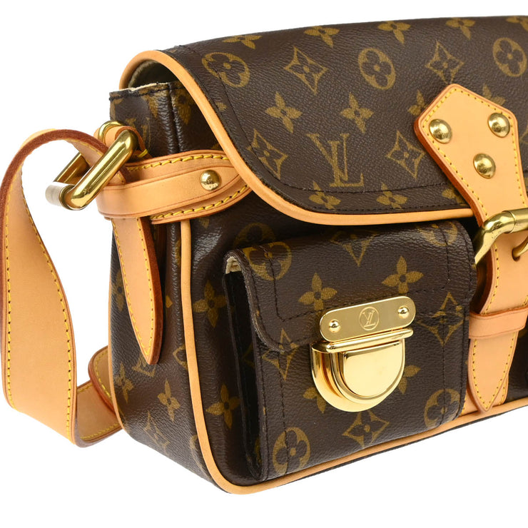 Louis Vuitton 2005 Monogram Hudson PM Shoulder Bag M40027