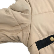 Chanel Collarless Jacket Beige #38