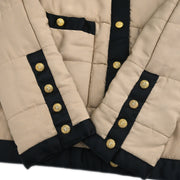 Chanel Collarless Jacket Beige #38