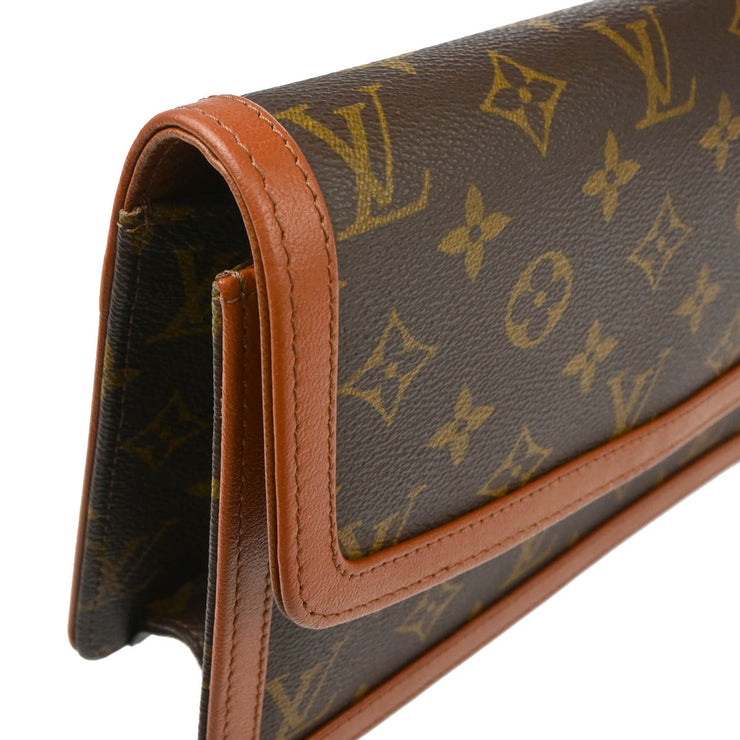 Louis Vuitton Monogram Pochette Dame Clutch Bag