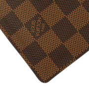 Louis Vuitton 2005 Damier Porto Chequier Cult Credit Wallet N62226