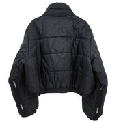 Chanel Zip Up Jacket Black #40